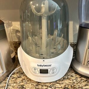 Baby Brezza White Electric Bottle Sterilizer
